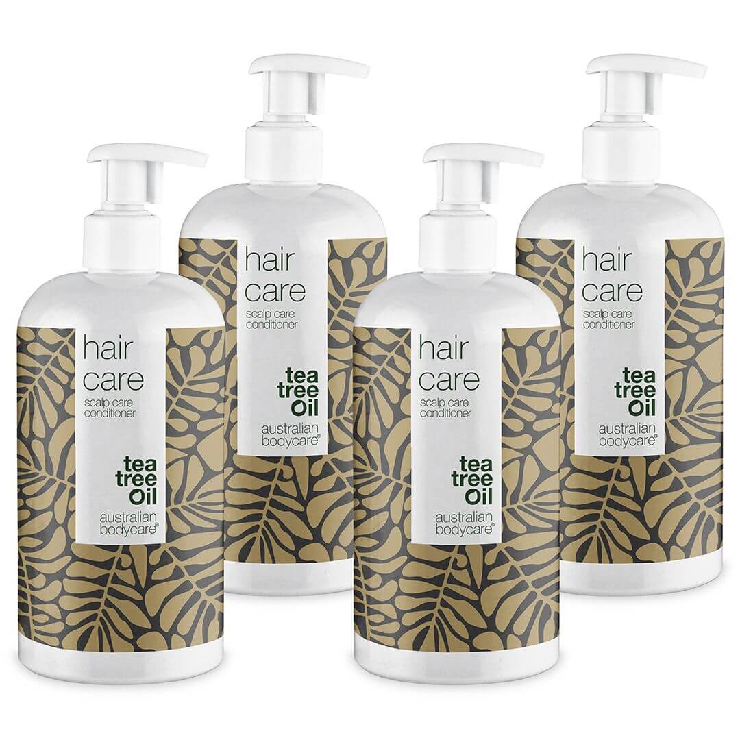 4 for 3 Hair Care Conditioner 500 ml - pakketilbud  Pakketilbuddet indeholder 4 balsam (500 ml): Tea Tree Oil.