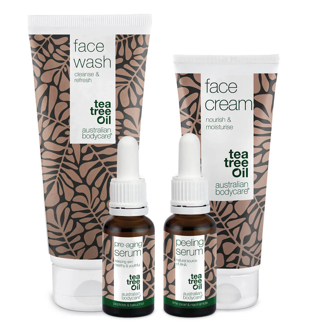 4-pak til forebyggelse af rynker  Anti-age produkter til yngre hud forebygger alderstegn
