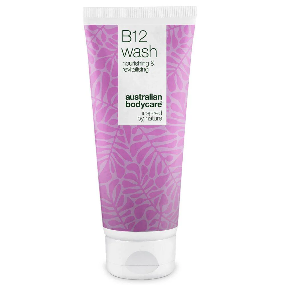 Body Wash med B12  -  Til daglig fugt og næring  B12 Body Wash  -  daglig pleje, der renser, fugter og beroliger huden. - 1 stk.