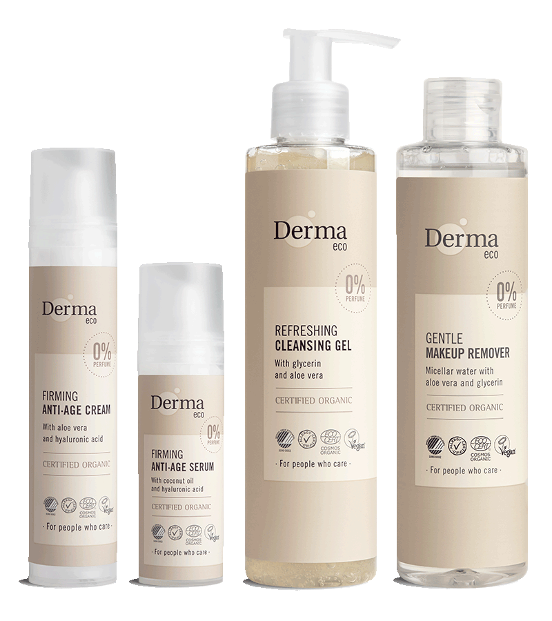 Derma Eco Anti-age Ansigtsplejesæt