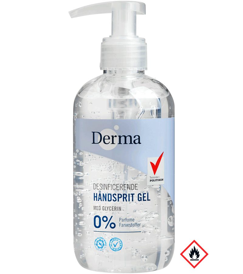 Derma Håndsprit gel (250 ml)