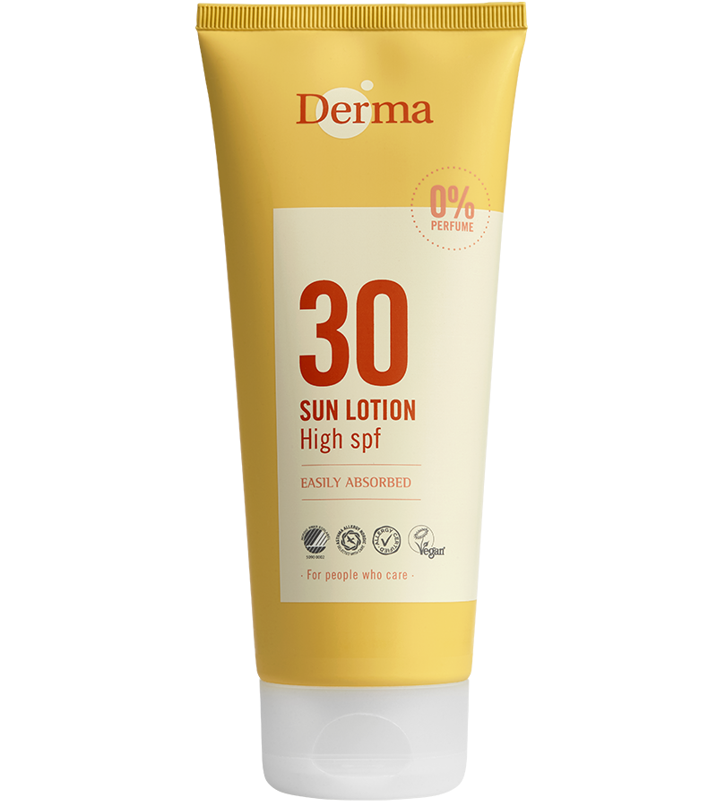 Derma Sollotion SPF30 (200 ml) - Vandfast solcreme