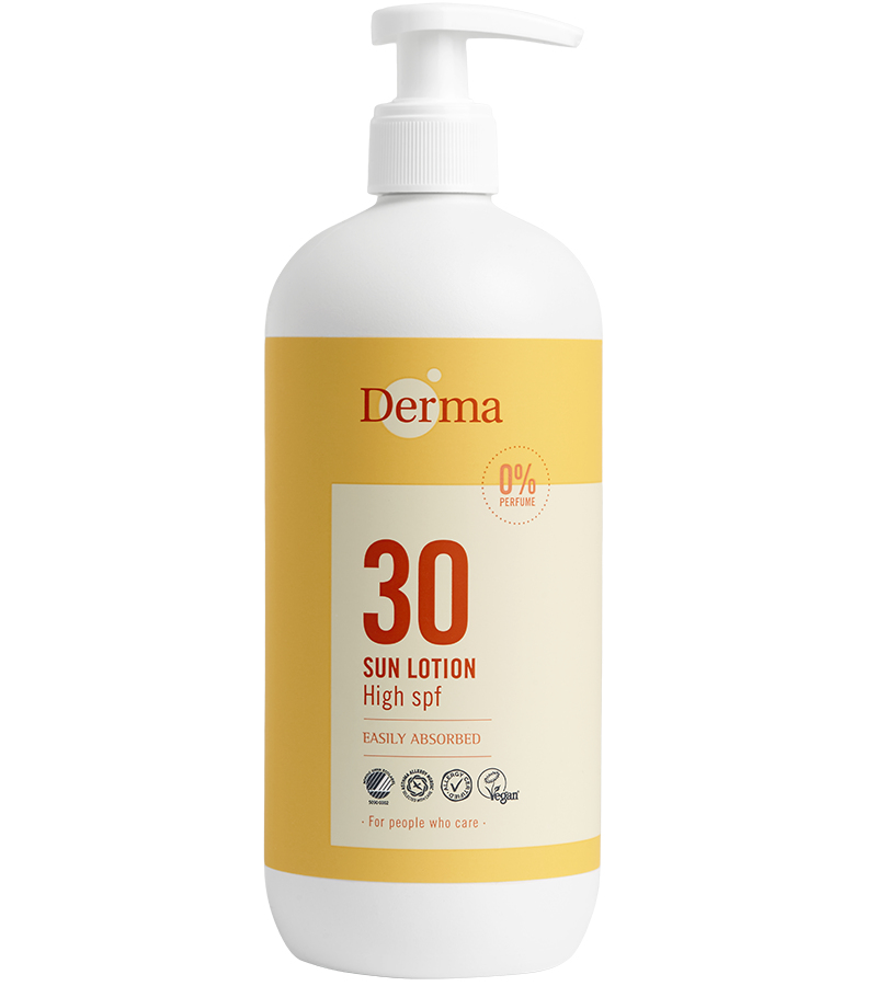 Derma Sollotion SPF30 (500 ml) - Vandfast solcreme