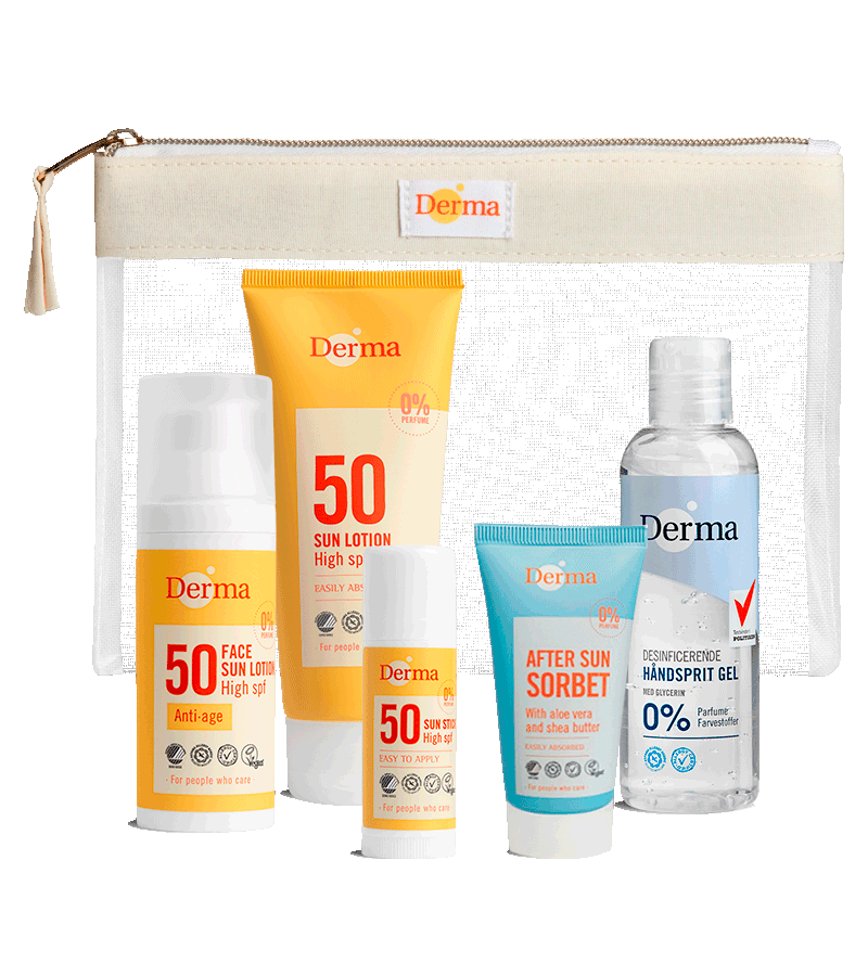 Derma Travel Size Sun Kit - High Protection