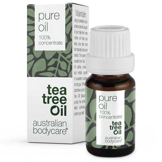 Koncentreret Tea Tree Oil til hudproblemer   100% naturlig og ufortyndet Tea Tree Oil fra Australien - Lemon / 10 ml