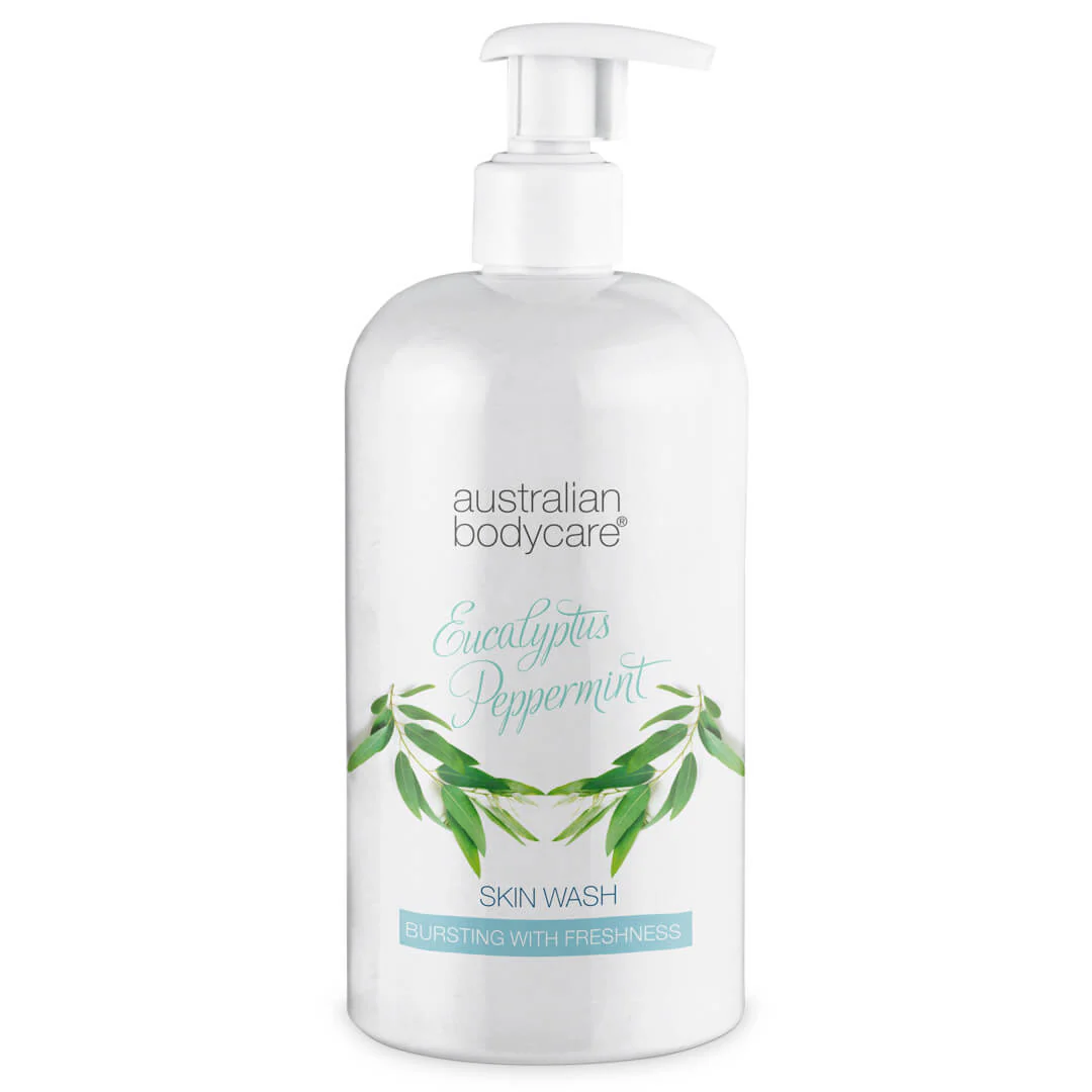 Professionel Eucalyptus Skin Wash  Showergel til professionel brug med naturlig Tea Tree Oil og eukalyptus - 1000 ml