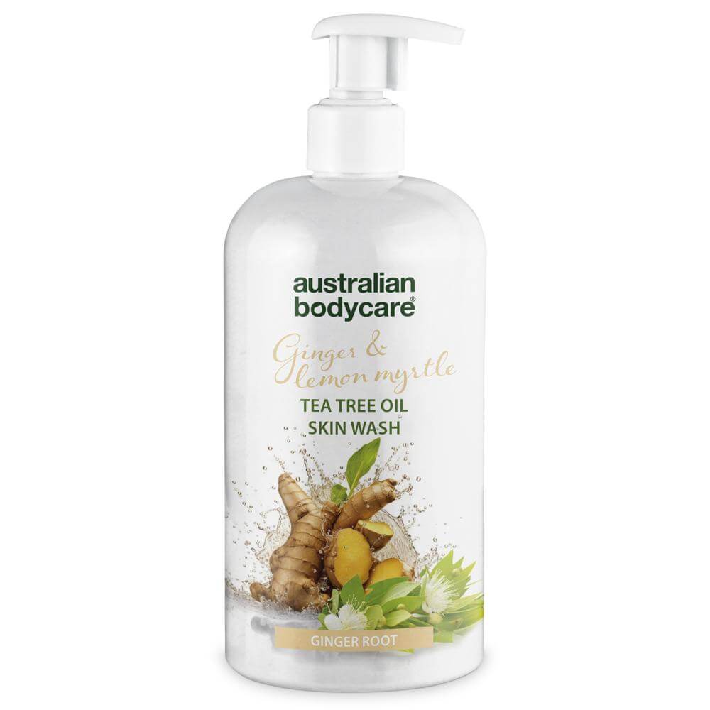 Professionel Ginger & Lemon Skin Wash  Professionel body wash med Tea Tree Oil og Ingefær - 1000 ml