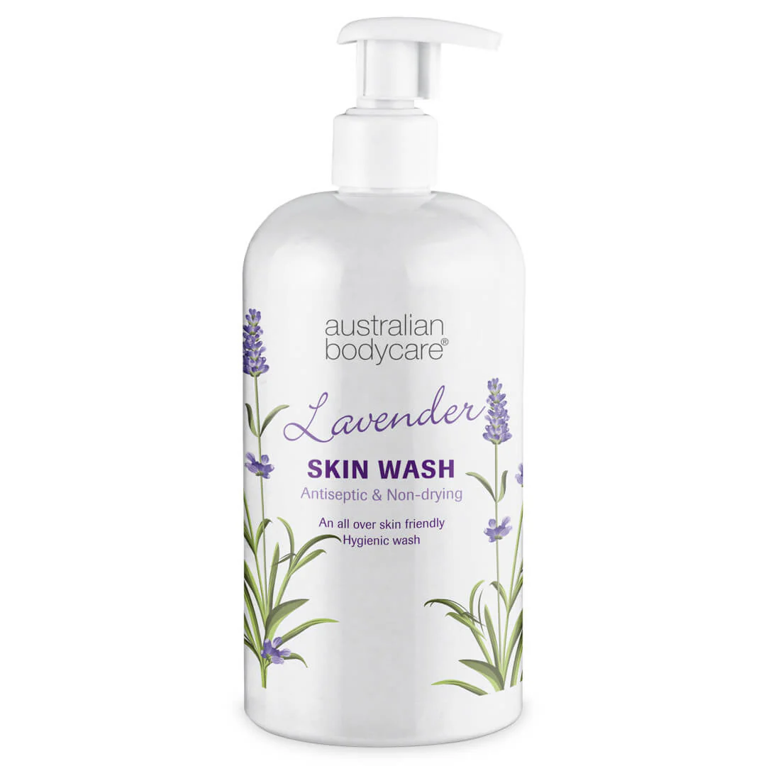 Professionel Lavendel Skin Wash  Professionel Showergel med Tea Tree Oil og Lavendel til daglig kropsvask - 1000 ml