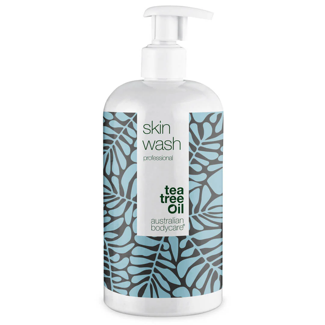 Professionel Skin Wash med Tea Tree Oil  Professionel showergel mod bumser og uren hud - 1000 ml