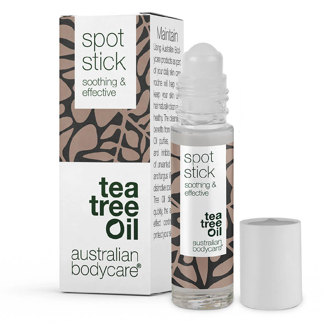 Spot Stick til bumser og uren hud  Effektiv mod bumser, uren hud og hudorme - Tea Tree Oil